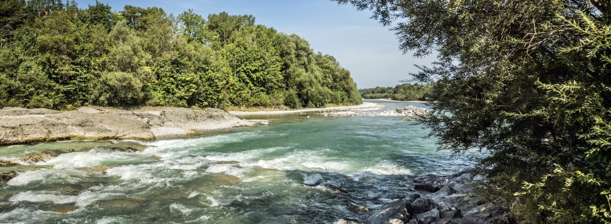 Einer der letzten Wildflüsse in Deutschland , © Archiv Tölzer Land Tourismus|Peter v. Felbert Einer der letzten Wildflüsse in Deutschland , © Archiv Tölzer Land Tourismus|Peter v. Felbert