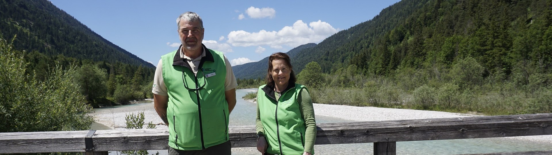 Die Ranger Sabine und Hans, © Archiv Tölzer Land Tourismus|Kunz PR Die Ranger Sabine und Hans, © Archiv Tölzer Land Tourismus|Kunz PR