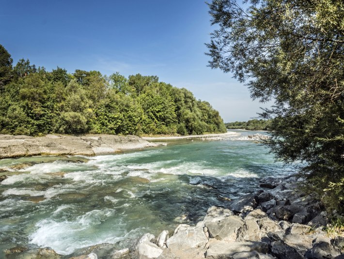 Einer der letzten Wildflüsse in Deutschland , © Archiv Tölzer Land Tourismus|Peter v. Felbert Einer der letzten Wildflüsse in Deutschland , © Archiv Tölzer Land Tourismus|Peter v. Felbert