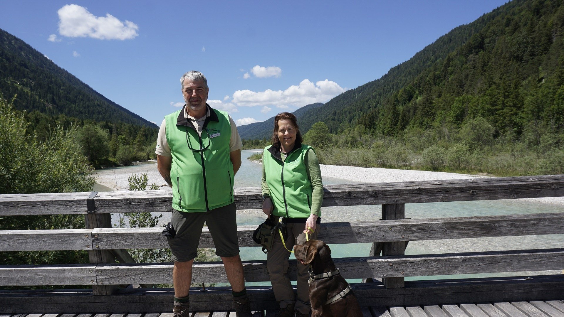 Die Ranger Sabine und Hans, © Archiv Tölzer Land Tourismus|Kunz PR