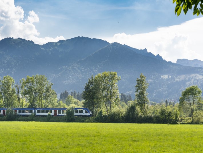 Stündlich von München ins Tölzer Land über Bad Tölz bis Lenggries, © www.brb.de | Dietmar Denger