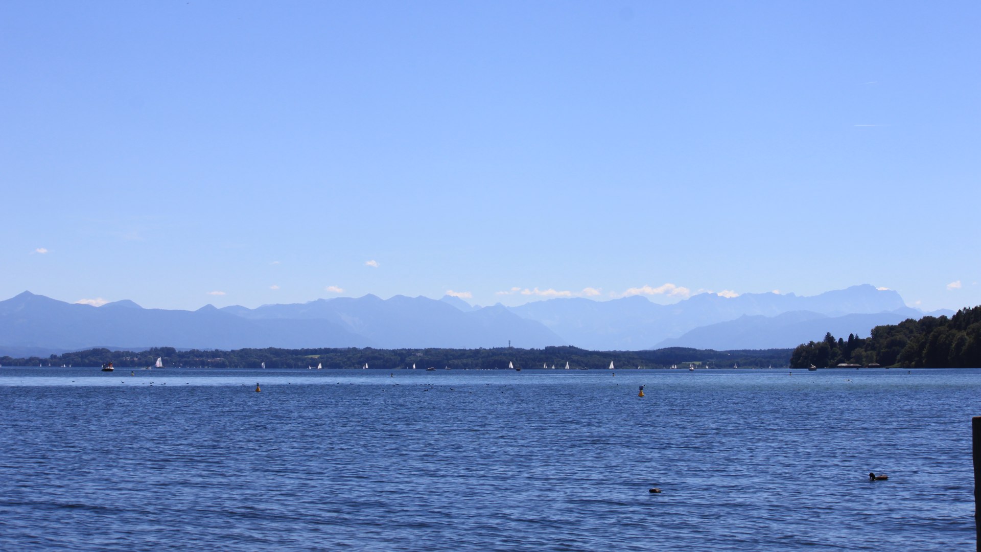 Blick auf das Bergpanorama vom Starnberger See aus, &copy; Archiv T&ouml;lzer Land Tourismus|Johanna Kirschenhofer