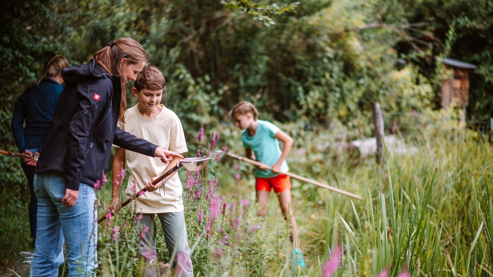 Von, mit und in der Natur lernen - z.B. bei unseren Naturerelbnisangeboten, © Tölzer Land Tourismus|Leonie Lorenz