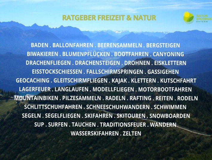 Zum Ratgeber Freizeit und Natur, © Tölzer Land Tourismus|C. Baier