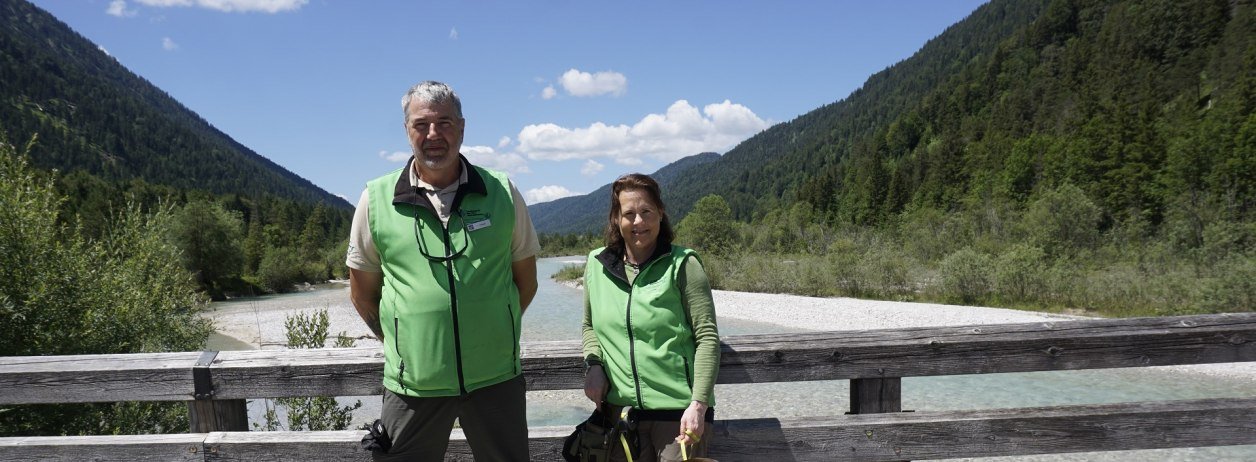 Die Ranger Sabine und Hans, © Archiv Tölzer Land Tourismus|Kunz PR