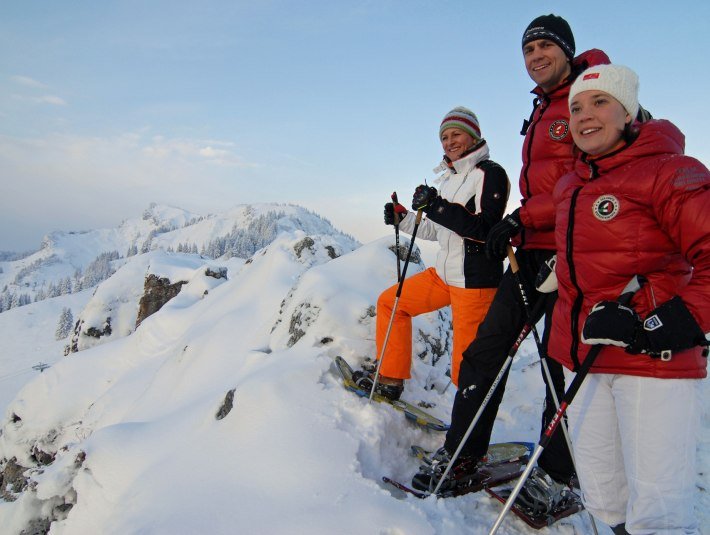 Bei den winterlichen Touren mit Skiern oder Schneeschuhtouren gilt es die eigene Sicherheit und die Bed&uuml;rfnisse der Wildtiere zu beachten!, &copy; T&ouml;lzer Land Tourismus |Foto: Hubert Walther